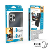 Противоударен Силиконов Калъф за iPhone 13 Pro, Catalyst Active Defense-Vibe Case, Сив (7)