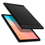 Противоударен Калъф за Samsung Tab A7 10.4 2020, Spigen Rugged Armor Case, Черен (4)