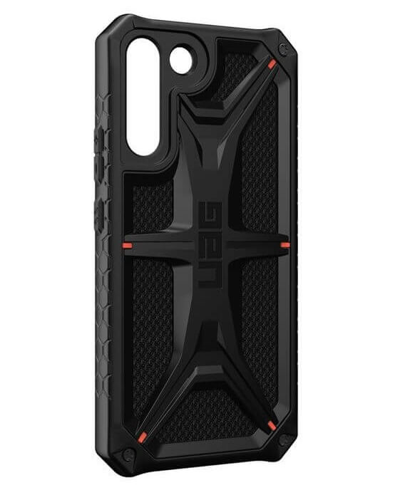 Противоударен Калъф за Samsung S22 Plus, UAG Monarch Kevlar Case, Черен (2)