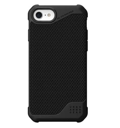 Кевларен Калъф за iPhone SE 2022/2020 8/7, UAG Metropolis LT Case, Черен (2)