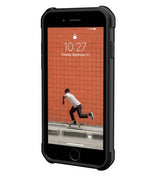 Кевларен Калъф за iPhone SE 2022/2020 8/7, UAG Metropolis LT Case, Черен (5)