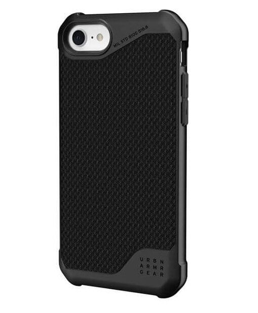 Кевларен Калъф за iPhone SE 2022/2020 8/7, UAG Metropolis LT Case, Черен