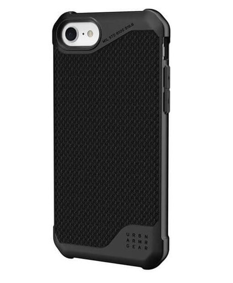 Кевларен Калъф за iPhone SE 2022/2020 8/7, UAG Metropolis LT Case, Черен
