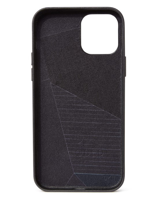 Калъф от Естествена Кожа за iPhone 12 Pro/ 12, Decoded Leather Case, Черен (3)