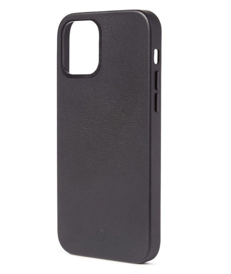 Калъф от Естествена Кожа за iPhone 12 Pro/ 12, Decoded Leather Case, Черен