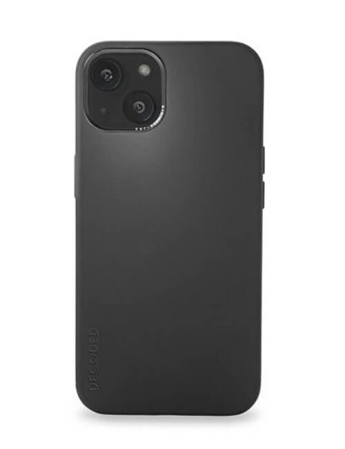 Magsafe Калъф за iPhone 13, Decoded Silicone Case, Черен (2)