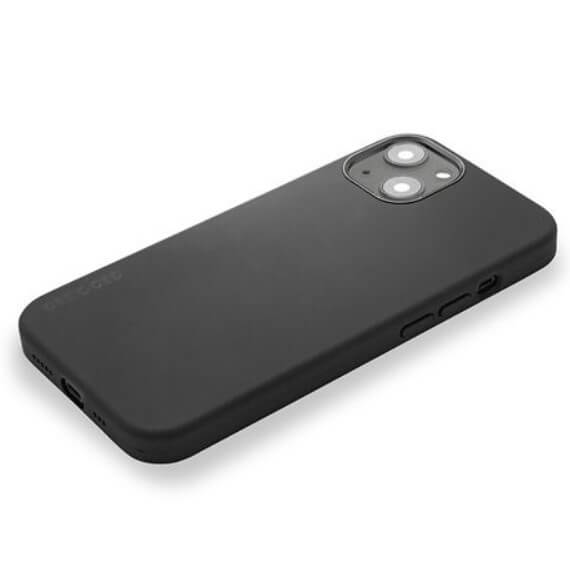 Magsafe Калъф за iPhone 13, Decoded Silicone Case, Черен (5)