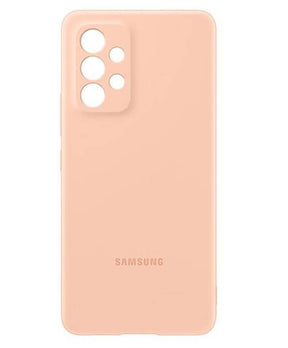 Оригинален Силиконов Калъф за Samsung A53, Silicone Cover Case EF-PA536TPEGWW, Розов