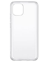 Оригинален Силиконов Калъф за Samsung A03, Soft Clear Cover Case EF-QA036TTEGEU, Прозрачен (4)