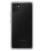 Оригинален Силиконов Калъф за Samsung A03, Soft Clear Cover Case EF-QA036TTEGEU, Прозрачен