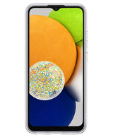 Оригинален Силиконов Калъф за Samsung A03, Soft Clear Cover Case EF-QA036TTEGEU, Прозрачен (3)