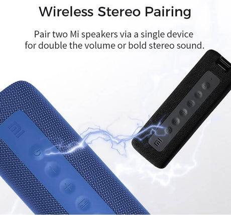 Безжична Колона, Xiaomi Mi Portable Bluetooth Speaker 16W QBH4197GL, Син (6)