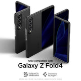 Тънък Матов Калъф за Samsung Z Fold 4, Spigen AirSkin Case, Черен (7)