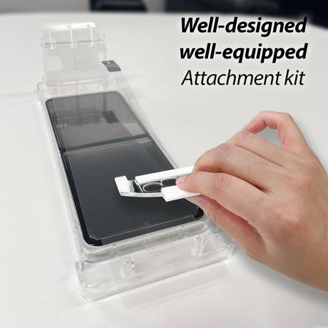 Комплект Протектори 3в1 за Samsung Z Flip 4, Whitestone Dome Film Glass, Прозрачен (3)