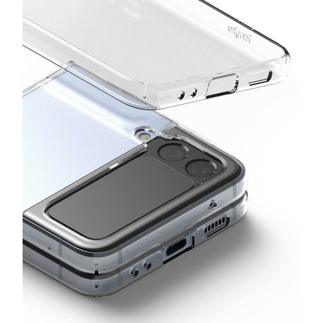 Протектор за Малкия Дисплей на Samsung Z Flip 4, Ringke Cover Glass, Прозрачен (5)