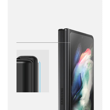 Стъклен Протектор за Samsung Z Fold 4, Ringke Tempered Glass, Прозрачен (3)