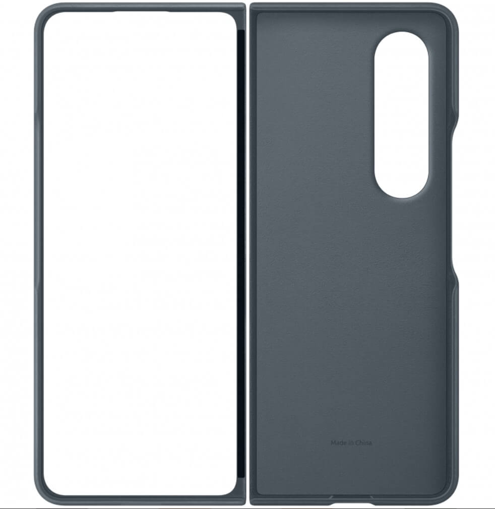 Оригинален Кожен Калъф за Samsung Z Fold 4, Leather Cover Case EF-VF936LJE, Зелен (6)