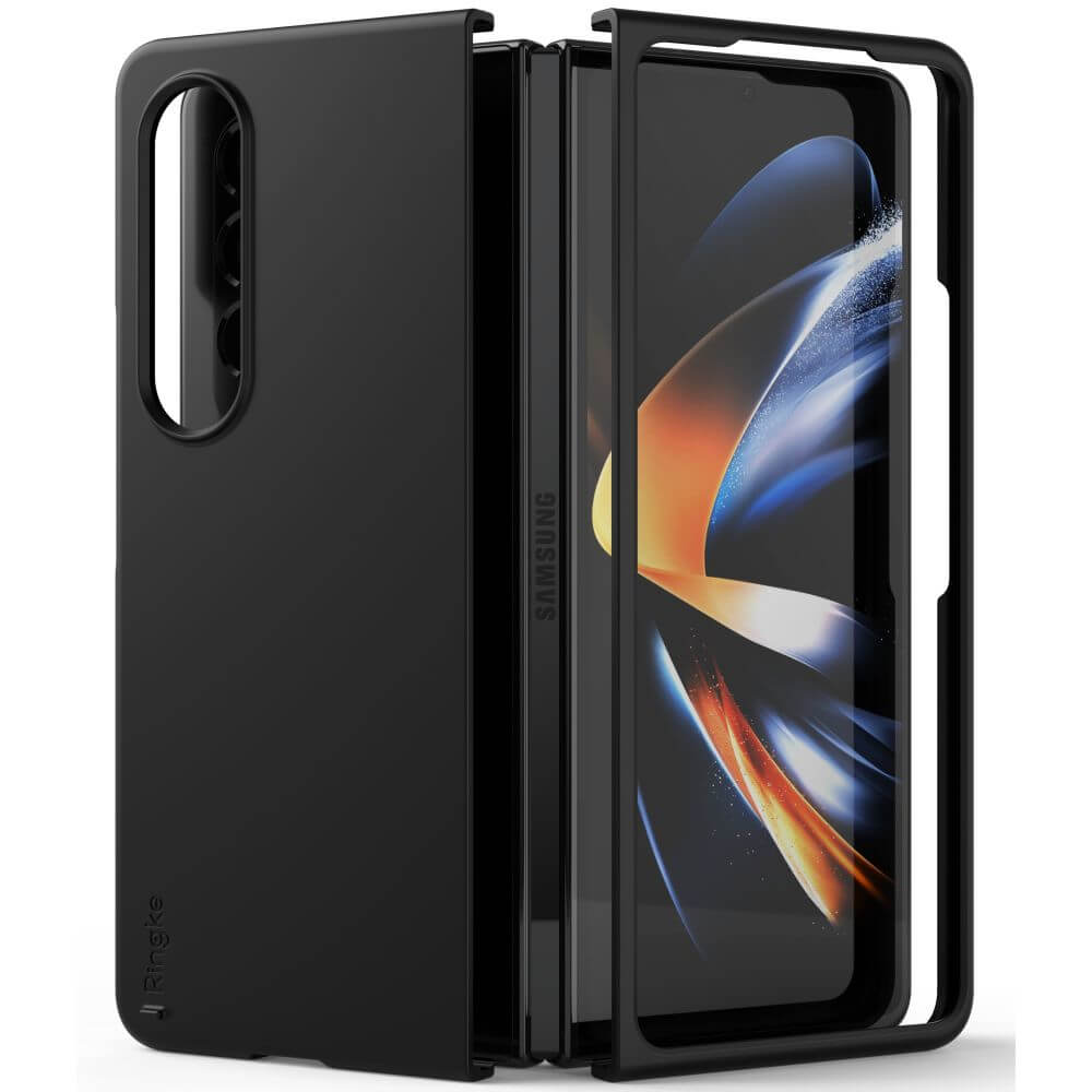 Тънък Калъф за Samsung Z Fold 4, Ringke PC Case, Черен