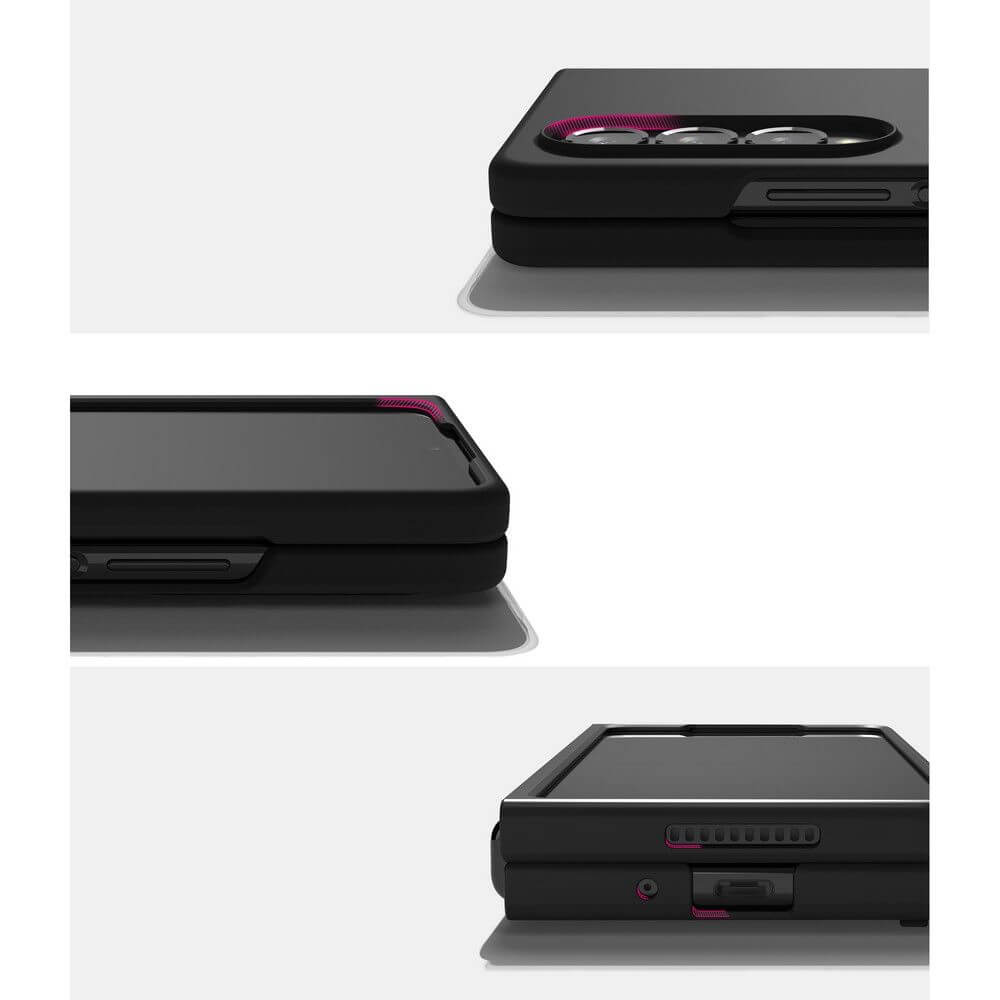 Тънък Калъф за Samsung Z Fold 4, Ringke PC Case, Черен (2)