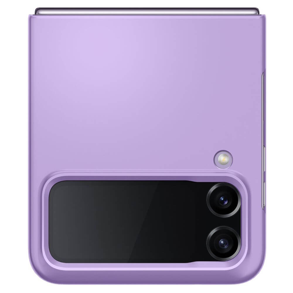 Тънък Матов Калъф за Samsung Z Flip 4, Spigen AirSkin Case, Лилав (4)