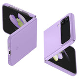 Тънък Матов Калъф за Samsung Z Flip 4, Spigen AirSkin Case, Лилав (2)