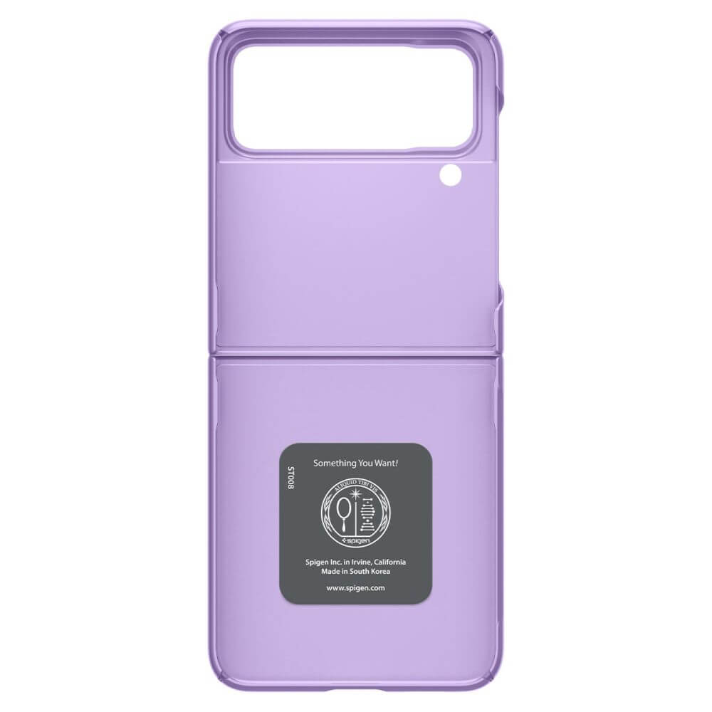 Тънък Матов Калъф за Samsung Z Flip 4, Spigen AirSkin Case, Лилав (10)