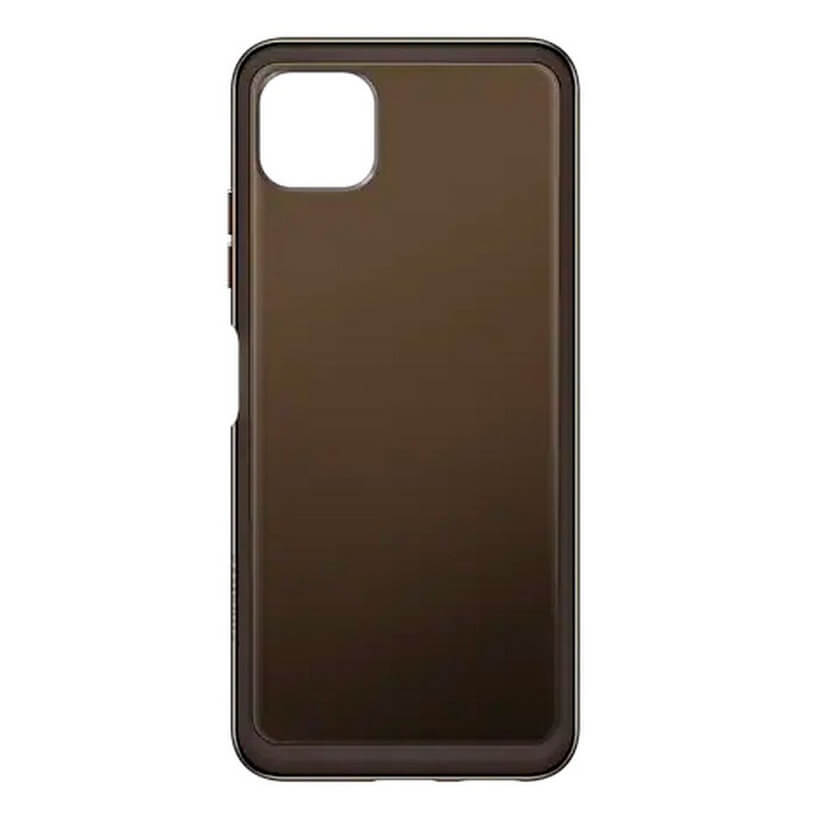 Оригинален Силиконов Калъф за Samsung A22 5G, Soft Clear Cover Case EF-QA226TBE, Черен (5)