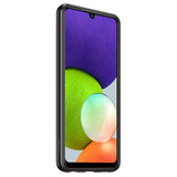 Оригинален Силиконов Калъф за Samsung A22 5G, Soft Clear Cover Case EF-QA226TBE, Черен (3)