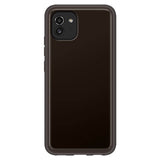 Оригинален Силиконов Калъф за Samsung A22 5G, Soft Clear Cover Case EF-QA226TBE, Черен (2)