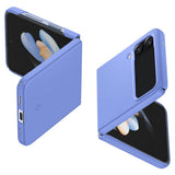 Тънък Матов Калъф за Samsung Z Flip 4, Spigen AirSkin Case, Син (2)