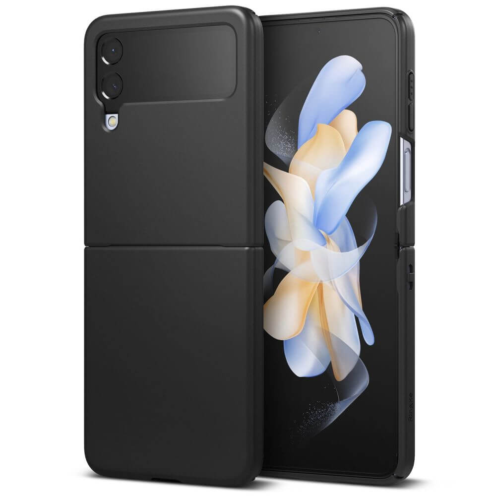 Тънък Калъф за Samsung Z Flip 4, Ringke Slim Case, Черен
