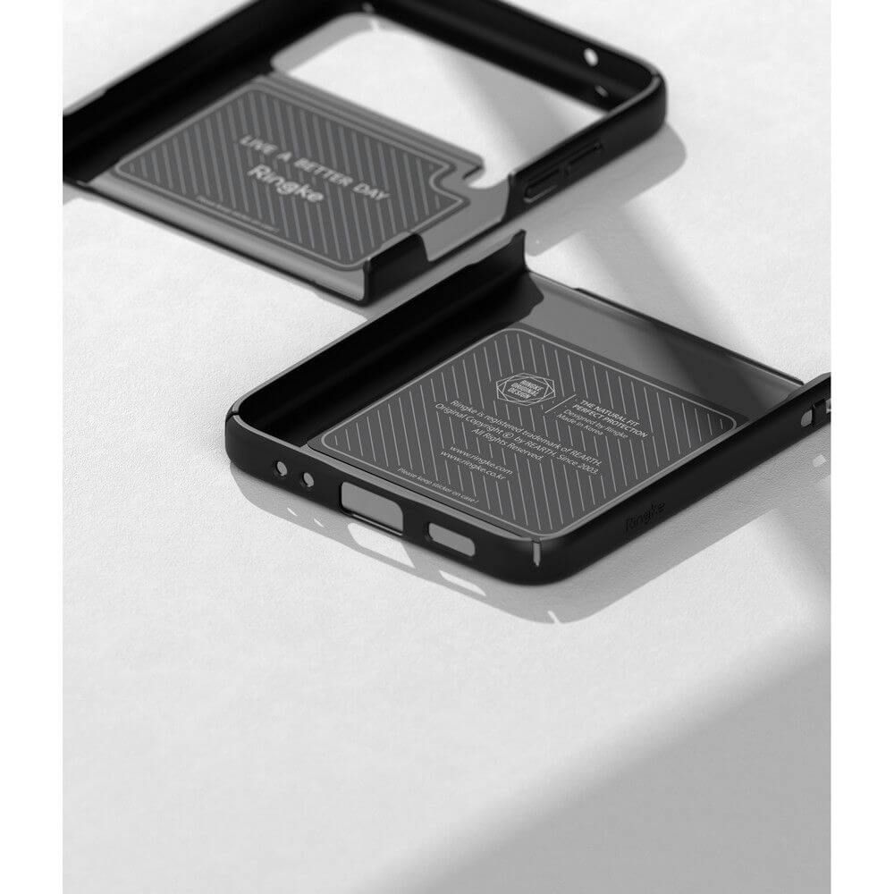 Тънък Калъф за Samsung Z Flip 4, Ringke Slim Case, Черен (5)