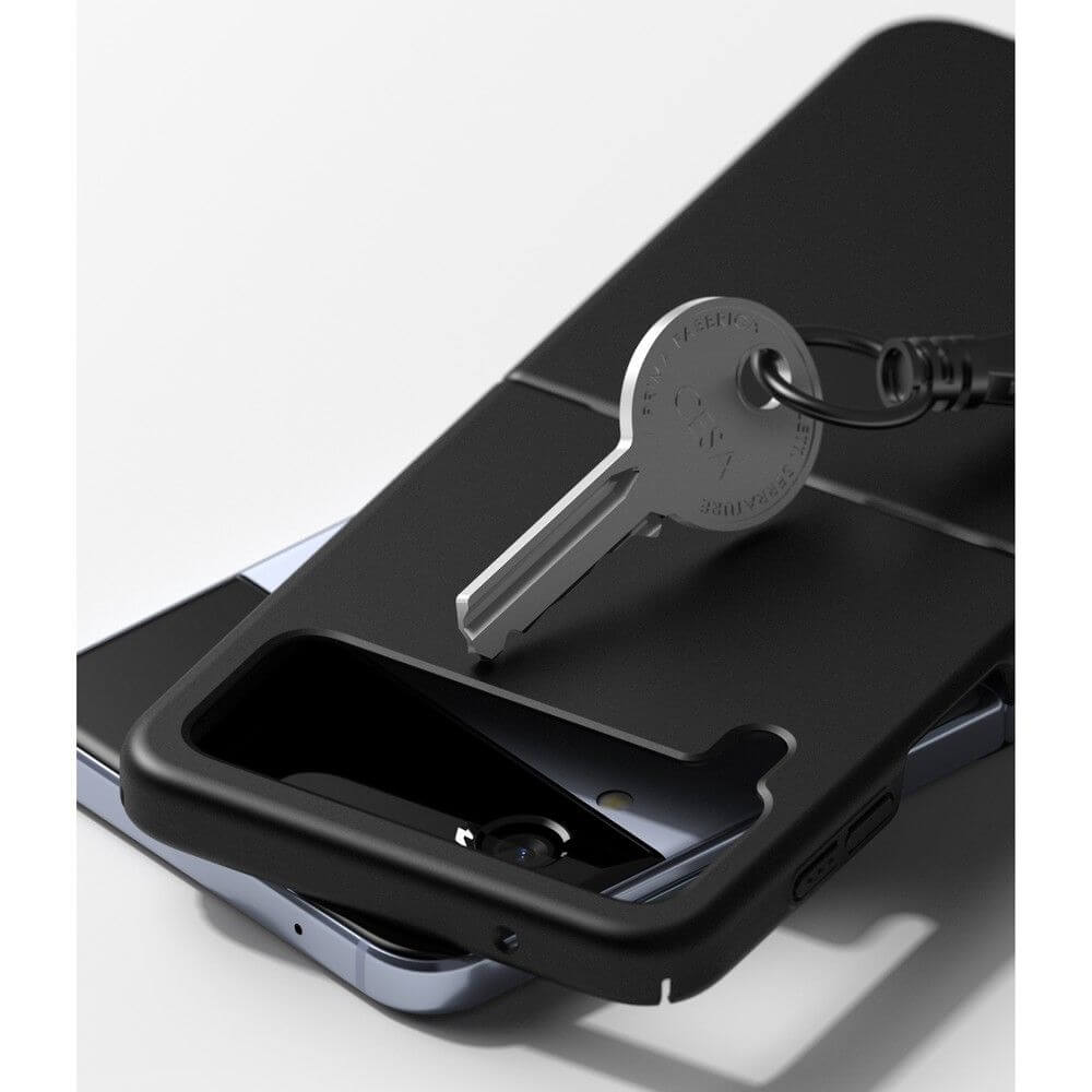Тънък Калъф за Samsung Z Flip 4, Ringke Slim Case, Черен (6)