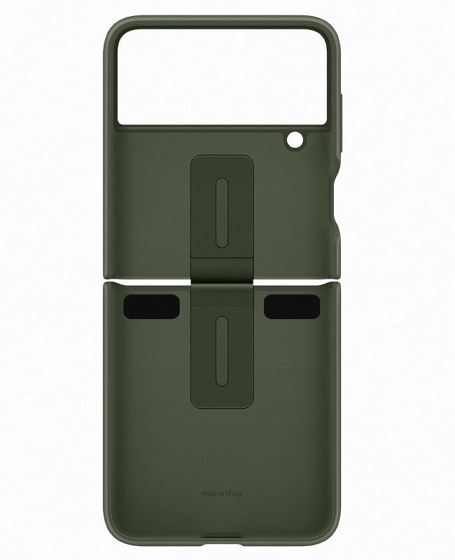 Оригинален Силиконов Калъф Samsung Z Flip 4, Silicone Ring Cover Case EF-PF721TGEGWW, Зелен (4)