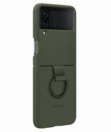Оригинален Силиконов Калъф Samsung Z Flip 4, Silicone Ring Cover Case EF-PF721TGEGWW, Зелен