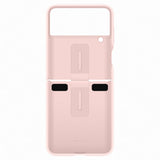 Оригинален Силиконов Калъф Samsung Z Flip 4, Silicone Ring Cover Case EF-PF721TPEGWW, Розов (4)