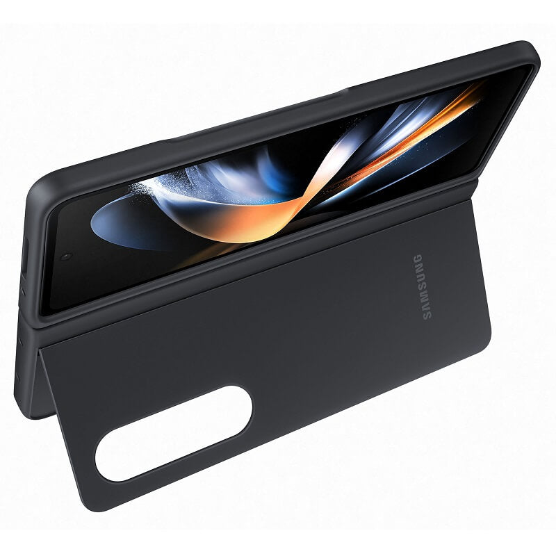 Оригинален Калъф с Поставка за Samsung Z Fold 4, Slim Standing Cover Case EF-MF936CBE, Черен (2)