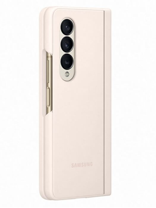 Оригинален Калъф с Поставка за Samsung Z Fold 4, Slim Standing Cover Case EF-MF936CUE, Бежов (3)