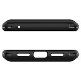 Противоударен Калъф за Google Pixel 6, Spigen Rugged Armor Case, Черен (8)
