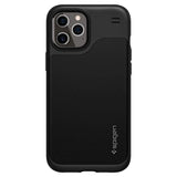 Противоударен Хибриден Калъф за iPhone 12 pro Max, Spigen Hybrid NX Case, Черен (2)