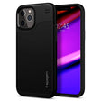 Противоударен Хибриден Калъф за iPhone 12 pro Max, Spigen Hybrid NX Case, Черен