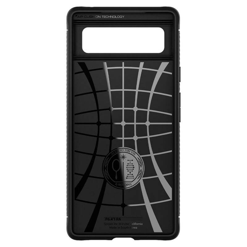 Противоударен Калъф за Google Pixel 6, Spigen Rugged Armor Case, Черен (6)