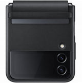 Оригинален Кожен Калъф Samsung Z Flip 4, Flap Leather Case EF-VF721LBE, Черен (5)