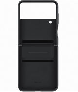 Оригинален Кожен Калъф Samsung Z Flip 4, Flap Leather Case EF-VF721LBE, Черен (6)