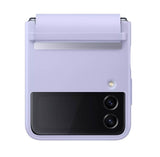 Оригинален Кожен Калъф Samsung Z Flip 4, Flap Leather Case EF-VF721LLE, Лилав (5)