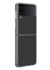 Оригинален Тънък Калъф за Samsung Z Flip 4, Clear Slim Cover Case EF-QF721CTEGWW, Прозрачен