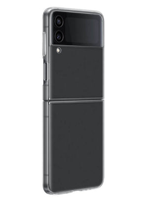 Оригинален Тънък Калъф за Samsung Z Flip 4, Clear Slim Cover Case EF-QF721CTEGWW, Прозрачен