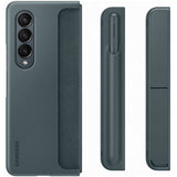 Оригинален Калъф с Писалка за Samsung Z Fold 4, Standing Cover with Pen Case EF-OF93PCJ, Зелен (2)