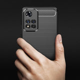 Защитен Калъф за Xiaomi Redmi 10, Premium Carbon Case, Черен (3)