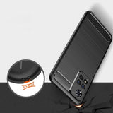 Защитен Калъф за Xiaomi Redmi 10, Premium Carbon Case, Черен (4)